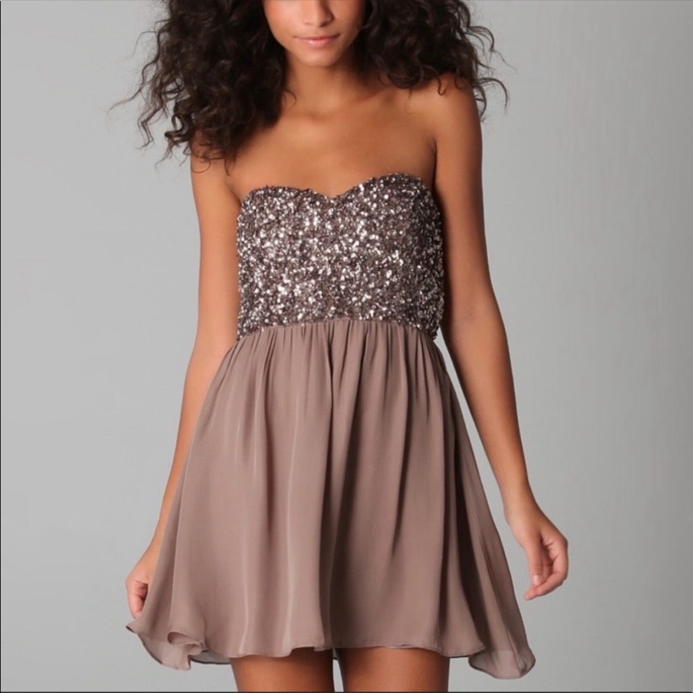 Parker Sequin Mini Dress Size M